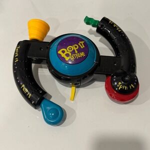 Hasbro Pop It Extreme 1998 Electronic Handheld Game Tested, Works.